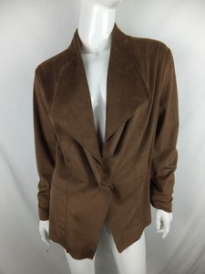 Traum Zustand Wildlederoptik In Ein Braun 44 Top Jacke Madeleine ZSYxvqw8v