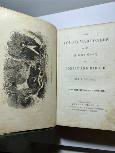 The Young Marooners On The Florida Coast Robert Harold F. R. Goulding 1866 HC Ac - 第 8/12 張圖片