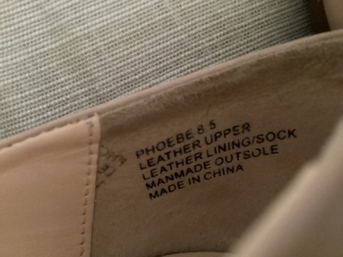 Kate Spade Phoebe Slip On Ballet Flats Logo Buckle Buckle Nude Leather Sz 8.5 - Picture 7 of 7