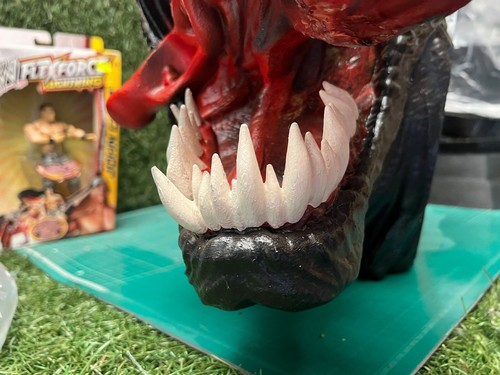 Large Life Size Venom & Spiderman Twin Bust Horror Bust Prop 1:1 - Picture 10 of 10