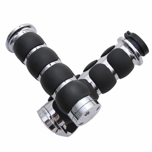 Motorcycle Hand Grips 1" For Honda Shadow Spirit ACE 750 1100 VTX1300C VTX1800C - Picture 5 of 9