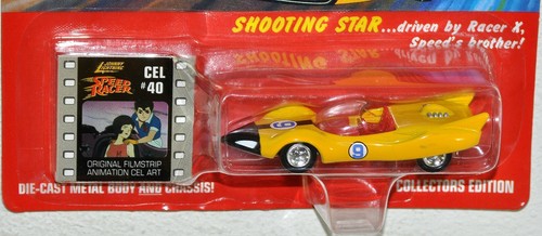 Johnny Lightning Speed Racer Shooting Star Racer X & Filmstrip #40 MOC 1997 351 - Picture 2 of 2