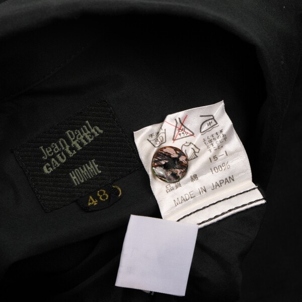 Jean Paul Gaultier メンズスーツ 48 黒　ビンテージ Jean Paul Gaultier - Jean Paul Gaultier | The Body Marinière