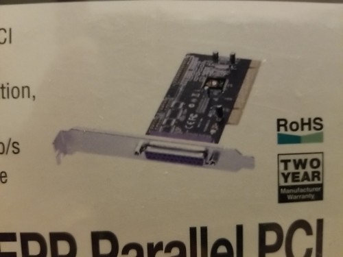 SIIG DP 1-Port ECP/EPP Parallel PCIe (JJ-E01211-S1) New Old Stock Factory Sealed - Picture 5 of 5