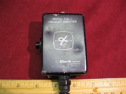 David Clark Model C3002 Headset Adaptor - Picture 2 of 9