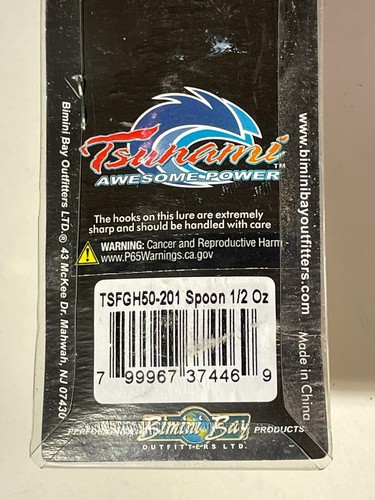 Tsunami #12 Lite Flash Spoon rot Angelköder zum Casting oder Trolling Neu aus altem Lagerbestand - Bild 20 von 24