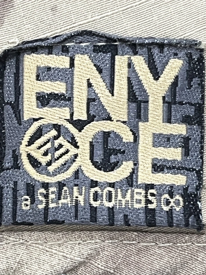 Enyce Short Sleeve Button Up Hawaiian Shirt Beige Men's Size 2XL - Image 4 of 4