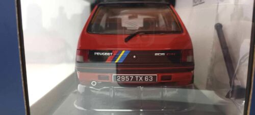 Peugeot 205 GTi 1.9 PTS Deco 1991 Norev 1/18 Vallelunga Red Rosso Nuovo GM Shop - Foto 3 di 4