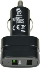 Mercury | Quick-Charge 3.0 Twin Port USB Car Charger 20W