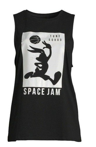 Top sin mangas Bugs Bunny Space Jam Juniors mujer TALLA S 3-5 - COLOR NEGRO - plateado - Imagen 17 de 18