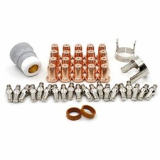 PT60 PT-60 IPT-60 Plasma Cutting Torch Electrode 52582 Tip 51313 Shield 45pc