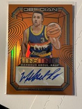 2023-24 Obsidian Basketball Orange Magmatic Mahmoud Abdul Raul Auto 37/75