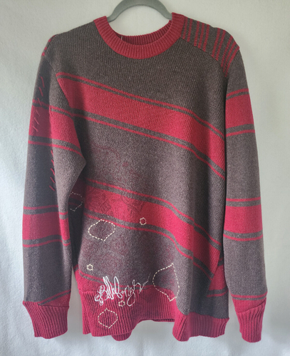 Billabong Mens  Wool Blend Crew Neck Sweater Size L - Picture 1 of 7