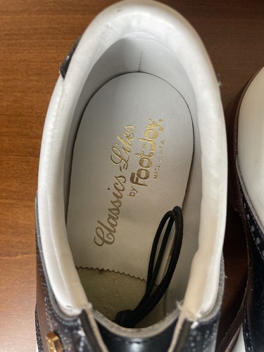 Footjoy Golfschuhe Leder mit Metallspikes Größe 7,5 - Bild 5 von 6