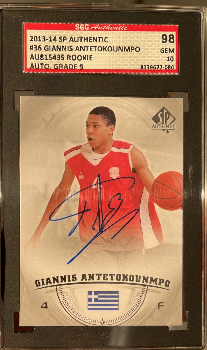 その他 GIANNIS antokounmpo 2013 SELECT RC PSA10 Giannis Antetokounmpo 2013 Select RC PSA 10 Gem 10 Auto