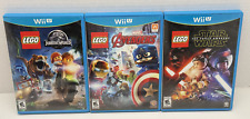 LEGO: Jurassic Park + Marvel Avengers + Star Wars Force Awakens (Nintendo Wii U)