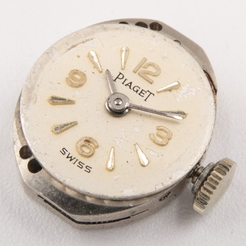 Reloj Pulsera Vintage Piaget Calibre 5N 17 Joyas Movimiento, Mantiene el Tiempo - Imagen 3 de 4