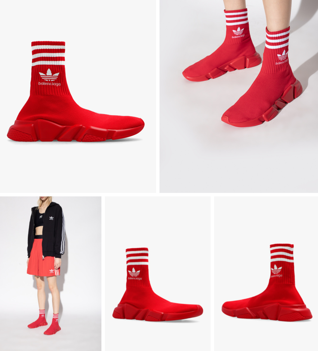 Balenciaga X Adidas Speed LT Unisex Knit Sock Sneakers Shoes Balenciaga X Adidas Speed LT Unisex Knit Sock Sneakers Shoes