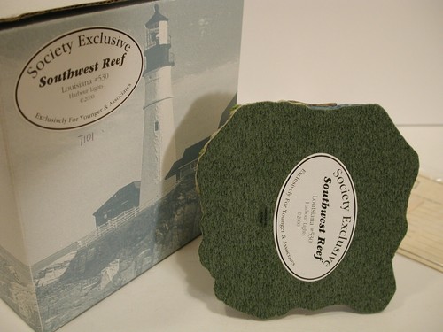 Luces de puerto ~ Southwest Reef, Louisiana #530 exclusivo de la sociedad 2000 - Imagen 3 de 6