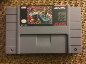 TEENAGE-MUTANT-NINJA-TURTLES-IV-TURTLES-IN-TIME-SUPER-NINTENDO-SNES-CARTRIDGE