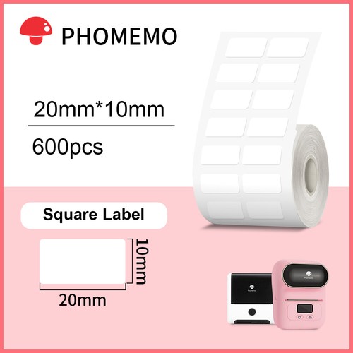 Phomemo M200/ M110 Bluetooth Etikettendrucker Upgrade 3Zoll Tragbarer -20mm-75mm - Bild 18 von 26