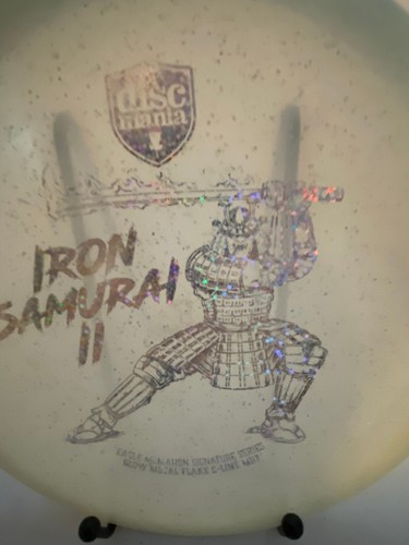 ✅ Discmania Eagle McMahon Iron Samurai 2 Glow Metal Flake MD3 Innova Made! 180g - Picture 4 of 6