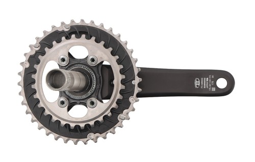 Shimano Deore XT 2x 11 Spd Mountain Bike Right Crank Arm ONLY 175mm 38/28T Trail - Picture 3 of 4