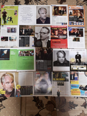 Philip Seymour Hoffman collection of articles