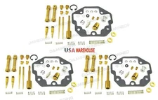 3X  KZ1300 KZ 1300 Carb Carburetor Rebuild Repair Kits Sets Jet Set US