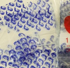 1,000 APPLE BRAND DOLPHIN DESIGN BAGGIES 12510  RESEALABLE 1000 1.25"x1" bags