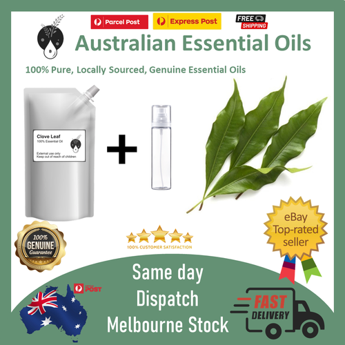 100% PURE ESSENTIAL OILS PEPPERMINT LAVENDER OTHERS 5ML 10ML 50ML 100ML 200ML - Picture 27 of 96