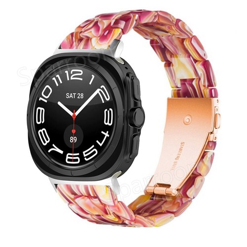 Resin Gliederband Armband Ersatz für Samsung Galaxy Watch Ultra 47mm 2024 - Bild 6 von 35