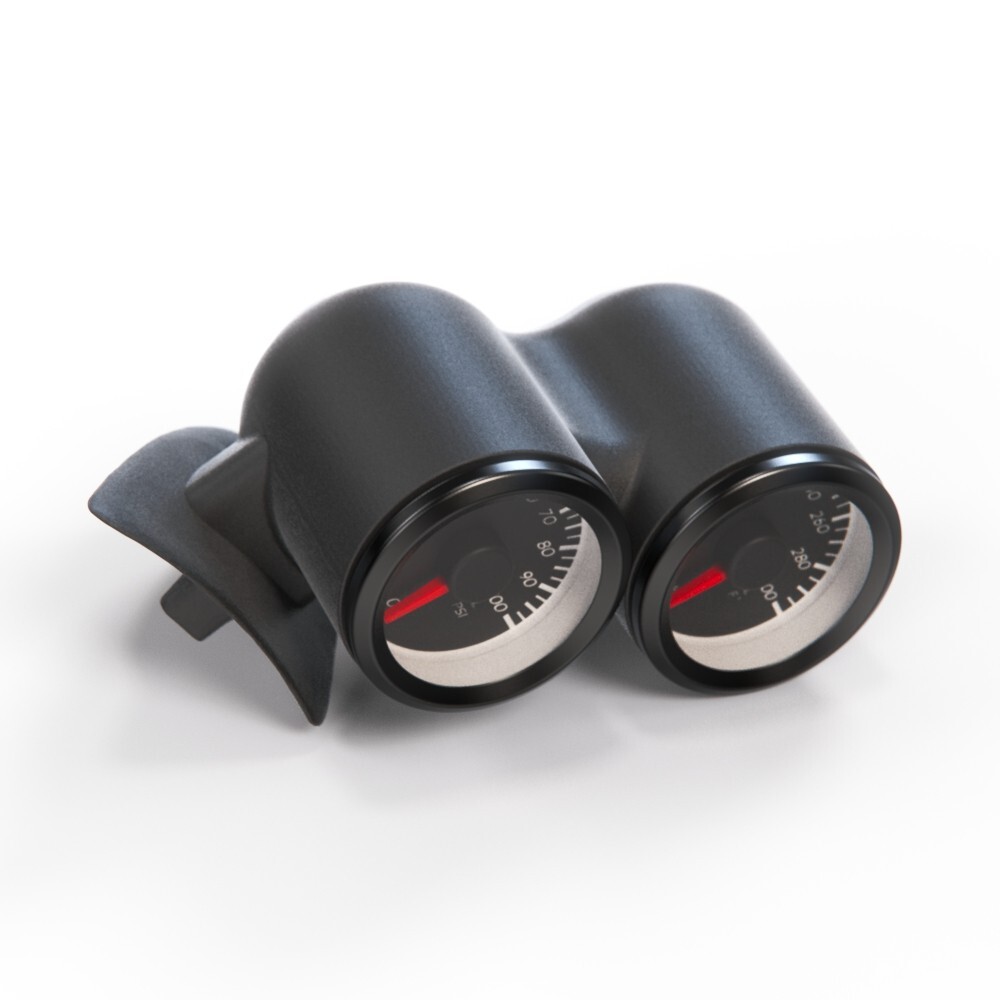 パーツ ID81 18k Mazda RX8 Dual Gauge Pod 52mm For The Defroster L Or R