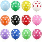 10-100 Polka Dot Latex Helium Spotty Balloons Quality Party Birthday or Wedding