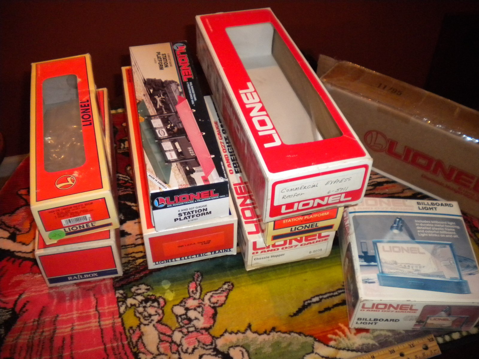 OLD ESTATE ESTATE ESTATE EMPTY LIONEL BOX'S 359c17 OLD ESTATE ESTATE ESTATE EMPTY LIONEL BOX'S 359c17