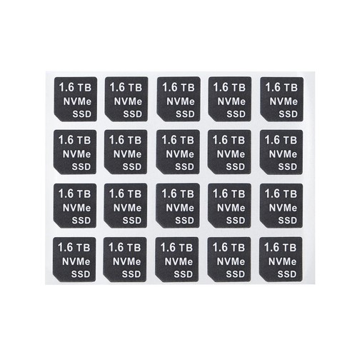 20X Capacity Sticker SAS SATA NVME SSD For DELL DXD9H X7K8W Hard Tray Caddy - Picture 52 of 58
