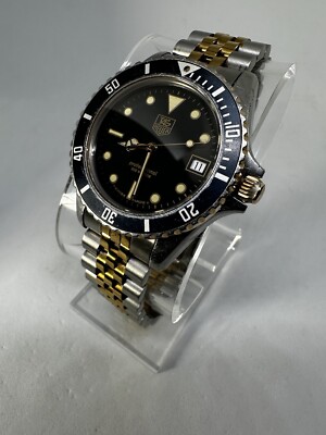 TAG Heuer 1000 Men's Black Watch - 980.020 for sale online