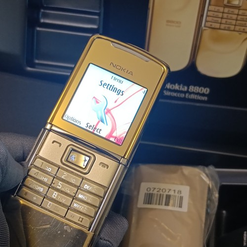 RARO LUSSO Nokia 8800 Sirocco Gold Edition 8800d sbloccato 2G GSM telefono cellulare - Foto 19 di 23