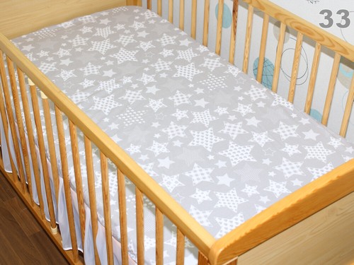 Baby Kinder Spannbettlaken Bettlaken - 100% Baumwolle für Bett 70x140 und 60x120 - Bild 32 von 35