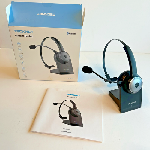 TeckNet Bluetooth 5.0 Headset TK-HS003 USB Charging Wire