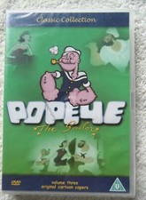 74804 DVD - Popeye The Sailor Volume 3 [NEW / SEALED]  2004  FFDVD3033