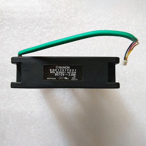 KDE1207pkv1 DC12V Chłodnica Wentylator chłodzący do części projektora RICOH PJS2130 - Zdjęcie 3 z 4