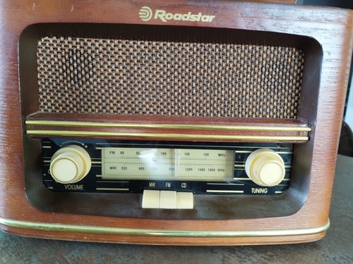 Radio Roadstar retro vintage, CD, HRA-1500CD - Imagen 2 de 9