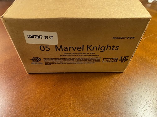 Vs System Marvel Knights Blister Booster Box Sealed 20 Packs - Picture 3 of 8