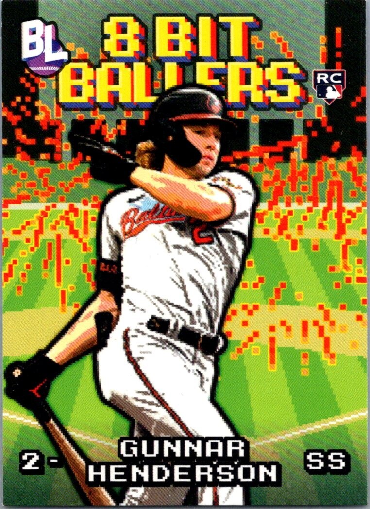 2023 Topps Big League - 8-Bit Ballers Gunnar Henderson #8B-9 (RC) Rookie