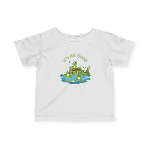 Infant Eco-Friendly Tee, Cute Baby Shirt, It's All Good Tee, Toddler