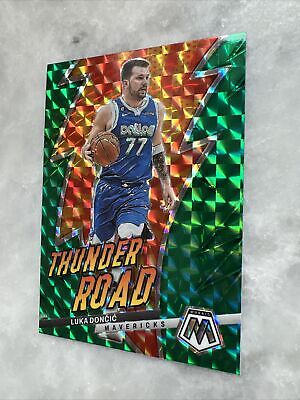 LUKA DONCIC 2022-23 PANINI MOSAIC THUNDER ROAD GREEN MOSAIC LUKA DONCIC 2022-23 PANINI MOSAIC THUNDER ROAD GREEN MOSAIC