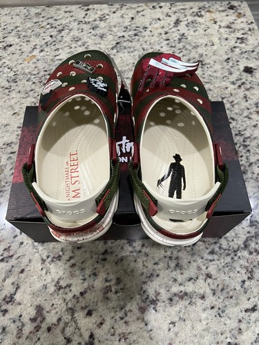 Crocs All-Terrain A Nightmare on Elm Street Horror Collection Size 10 M #210240 - Picture 3 of 7