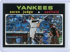 2020 Topps Heritage Aaron Judge New York Yankees Base Card #395