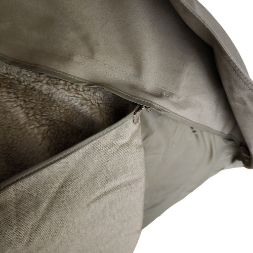 Vintage 80s Double Breasted Trench Coat Mens 44 Beige Spy Belted - Picture 8 of 9